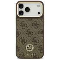 Zdjęcie do “Guess 4G Strass Logo MS brązowy - etui iPhone 17 Pro Max”.