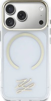 Zdjęcie do “Karl Lagerfeld IML KL Script Logo MS przezroczysty - etui iPhone 17 Pro”.