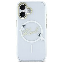 Zdjęcie do “Karl Lagerfeld IML Choupettes Karl Script Logo MS przezroczysty - etui iPhone 17”.