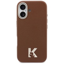 Zdjęcie do “Karl Lagerfeld Karl Head Logo MS brązowy - etui iPhone 17”.