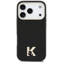 Zdjęcie do “Karl Lagerfeld Karl Head Logo MS czarny - etui iPhone 17 Pro Max”.
