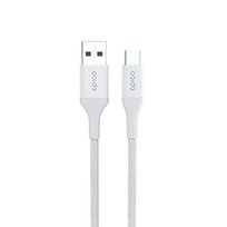 Zdjęcie do “Epico Braided USB-C to USB-A 0,3m biały - kabel USB-C - Produkt otwarty”.