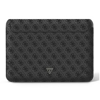 Zdjęcie do “Guess laptop Sleeve 4G Uptown Triangle logo czarny - pokrowiec Macbook 16"”.