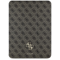 Zdjęcie do “Guess Magnetic 4G Big Logo brązowy - etui iPad Pro 13" (2024/2025)”.