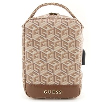 Zdjęcie do “Guess GCube Stripe brązowy - torebka organizer”.