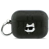 Zdjęcie do “Karl Lagerfeld Monogram Choupette Head czarny - etui AirPods Pro 3”.