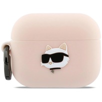 Zdjęcie do “Karl Lagerfeld Silicone Chaupette Head 3D różowy - etui AirPods Pro 3”.