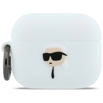 Zdjęcie do “Karl Lagerfeld Silicone Karl Head 3D biały - etui AirPods Pro 3”.