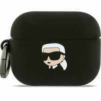 Zdjęcie do “Karl Lagerfeld Silicone Karl Head 3D czarny - etui AirPods Pro 3”.