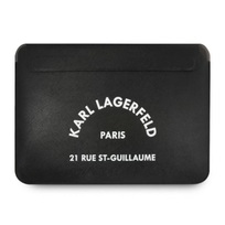 Zdjęcie do “Karl Lagerfeld laptop Sleeve Saffiano RSG czarny - pokrowiec Macbook 13"”.