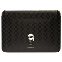 Zdjęcie do “Karl Lagerfeld laptop Sleeve Saffiano Monogram Ikonik czarny - pokrowiec Macbook 14"”.