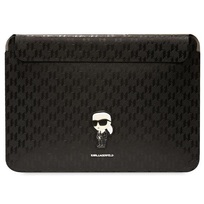 Zdjęcie do “Karl Lagerfeld laptop Sleeve Saffiano Monogram Ikonik czarny - pokrowiec Macbook 16"”.