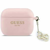 Zdjęcie do “Guess Silicone 4G Charm różowy - etui AirPods Pro 3”.