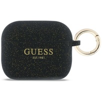 Zdjęcie do “Guess Silicone Glitter Ring czarny - etui AirPods Pro 3”.