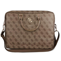 Zdjęcie do “Guess 4G Big Logo brązowy - torba Macbook 16”.