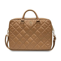 Zdjęcie do “Guess Quilted 4G brązowy - torba Macbook 16"”.