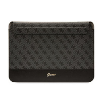 Zdjęcie do “Guess laptop Sleeve 4G Stripe Metal Logo czarny - pokrowiec Macbook 14"”.