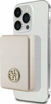Zdjęcie do “Guess 4G Strassed Metal Logo MagSafe 5W 3000mAh złoty - powerbank”.