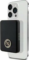 Zdjęcie do “Guess 4G Strassed Metal Logo MagSafe 5W 3000mAh czarny - powerbank”.