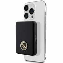 Zdjęcie do “Guess 4G Strassed Metal Logo MagSafe 15W 5000mAh czarny - powerbank”.