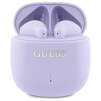 Zdjęcie do “Guess TWS Printed Classic Logo fioletowy - słuchawki douszne”.