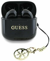 Zdjęcie do “Guess TWS Glossy Effect Printed Classic Logo & Charm czarny - słuchawki douszne”.