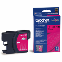 Brother tusz Magenta wyd. 750 str. do drukarek DCP-6690CW/MFC-6490CW/6890CDW (LC1100HYM)