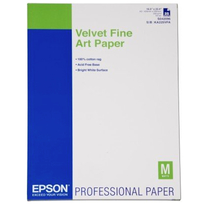 Epson Velvet Fine Art Papier DIN A2 260g/m ,25 arkuszy