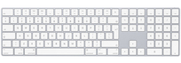 Apple Magic Keyboard z polem numerycznym klawiatura bezprzewodowa (srebrny)