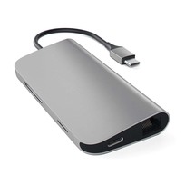 Satechi hub USB-C/Ethernet/HDMI/SD/microSD (gwiezdna szarość)