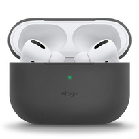 Elago AirPods Silicone Case etui do AirPods Pro (ciemny szary)