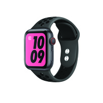 Crong Duo Sport pasek Apple Watch 38/40/41 mm (szary/czarny)