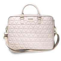 Guess Quilted Computer Bag torba na MacBook Pro 15'' (różowy)