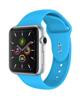 Crong Liquid pasek Apple Watch 38/40/41 mm (niebieski)
