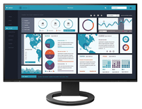 EIZO EV2795-BK monitor LCD 27'' daisy chain USB-C/karta sieciowa (czarny)