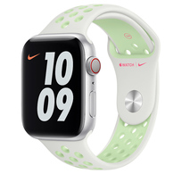 Apple pasek sportowy Nike w kolorze delikatnej zieleni/neonowej zieleni do koperty 42/44/45 mm