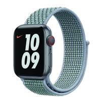 Apple opaska sportowa Nike w kolorze jasnego obsydianu do koperty 38/40/41 mm