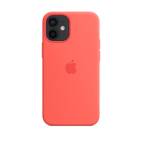 Apple iPhone 12 mini Silicone Case with MagSafe - Pink Citrus
