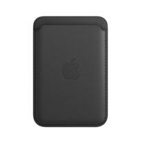 Apple skórzany portfel z MagSafe (czarny)