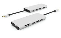 eSTUFF hub 12-in-1 Triple Display Multifunction USB-C