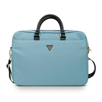 Guess Nylon Computer Bag torba na MacBooka 15'' / 16'' (niebieski)
