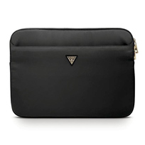 Guess Sleeve Triangle Logo Nylon Black - etui do MacBook Pro/Air 13"