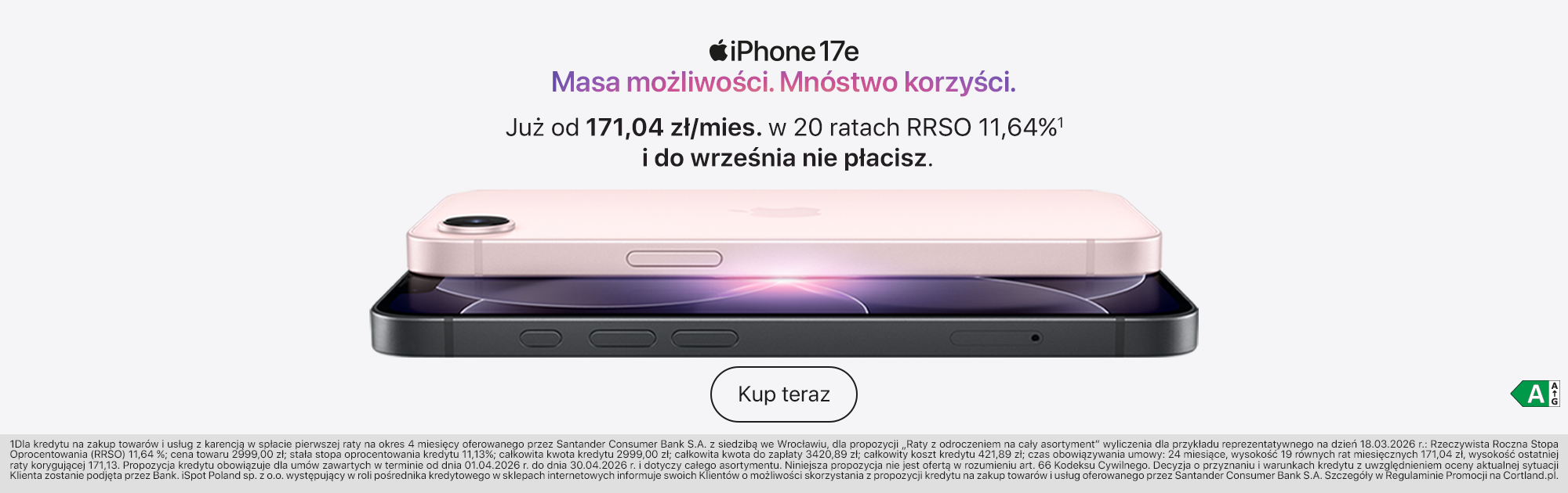 Zdjęcie do “iPhone 17e”.