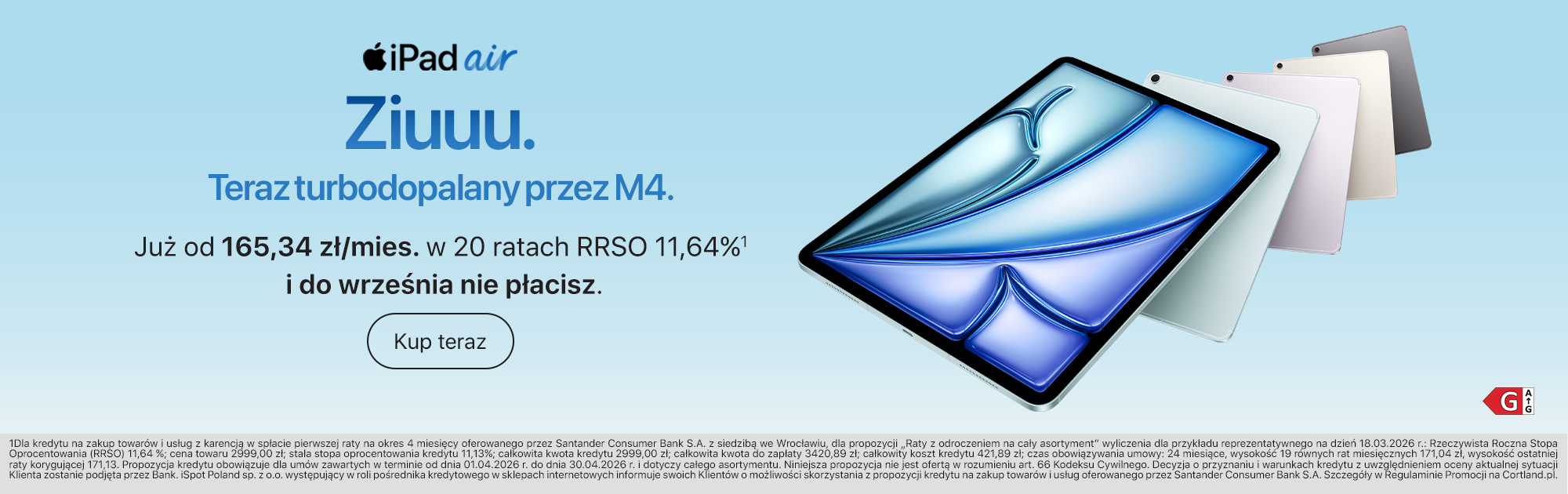 Zdjęcie do “iPad Air M4”.