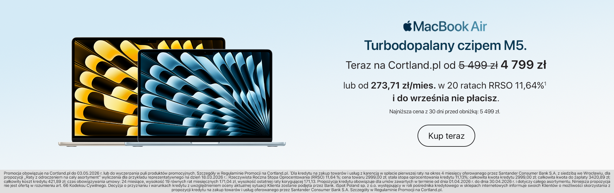 Zdjęcie do “MacBook Air M5”.