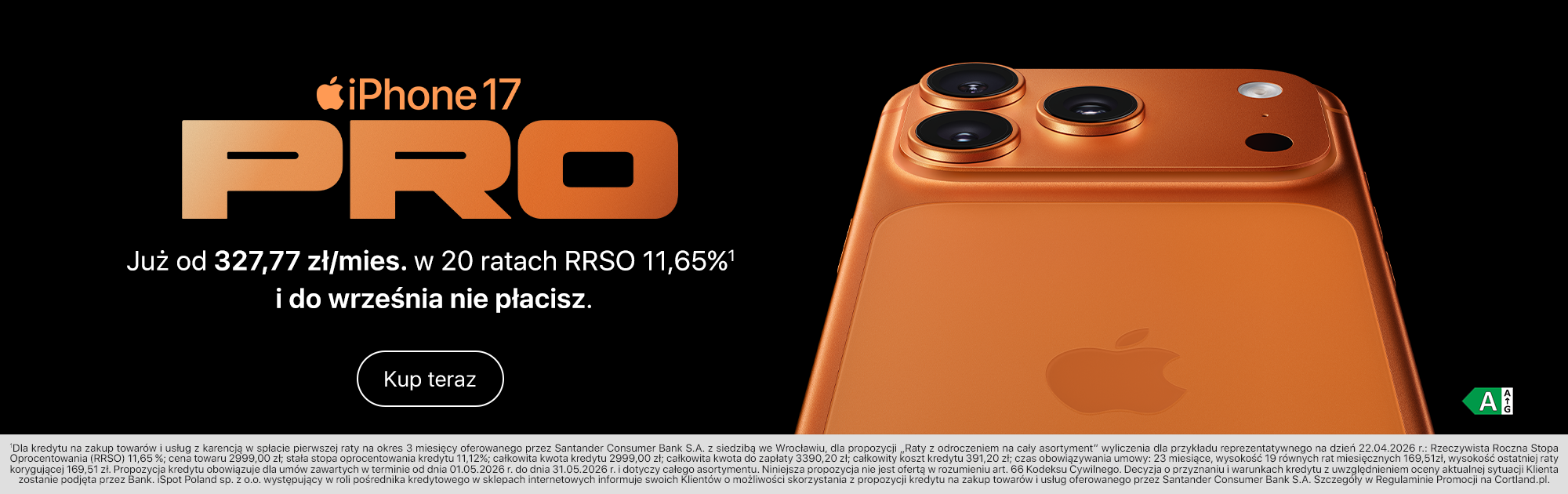 Zdjęcie do “iPhone 17 Pro”.