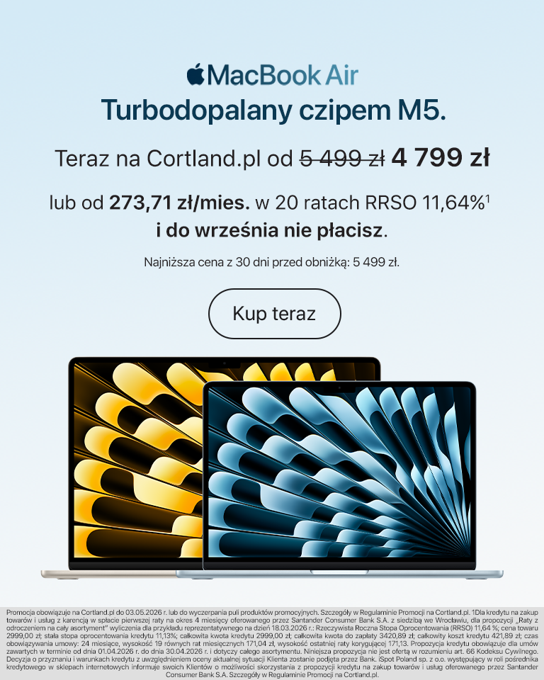 Zdjęcie do “MacBook Air M5”.