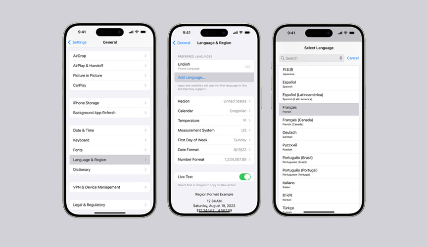 Jak zmienić język w iPhone?