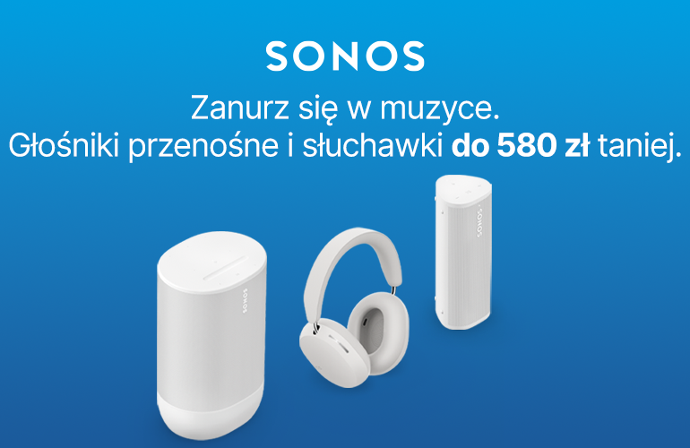 Zdjęcie do “Czas na lepsze brzmienie z Sonos”.